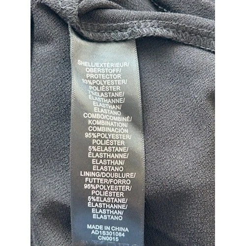 New Adrianna Papell Black V Neck Sequin Sleeve Knit Top Party Blouse Size Medium - Image 5