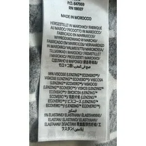 Boden Maxi Dress Black White Geometric Sleeveless Career Casual US Size 14R - Image 6