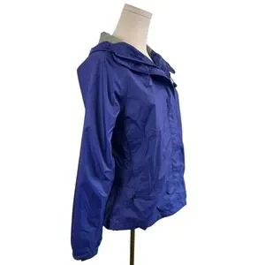 McKinley Women's Aquamax 3.3 Purple Hooded Rain Jacket Outdoor Coat Size Small - Image 2