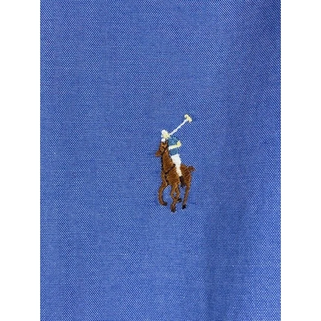 Ralph Lauren Yarmouth Men's Size XL 17 - 33 Blue Oxford Button Down Dress Shirt - Image 3