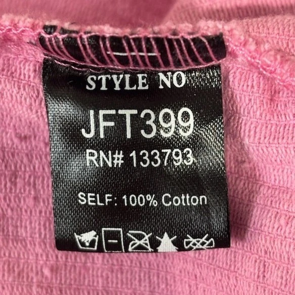 POL Anthropologie Women's Medium Pink Corduroy Cropped Jacket Raw Hem Distressed - Image 4