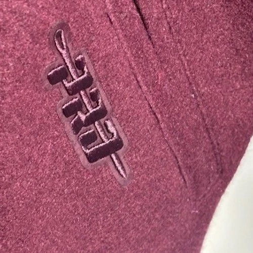 Pro Standard Detroit Tigers Men's Size Small Burgundy Wool Blend Varsity Jacket - Image 4