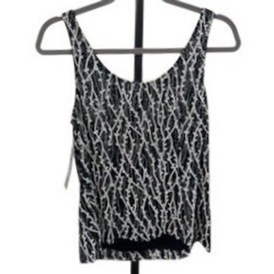 New Alex Evenings Women's Size Large Black White Twinset 2 Piece Jacket Top Set - Image 5