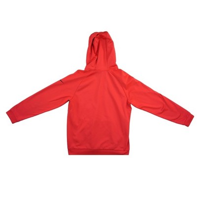 Nike Hoodie Men's Size Large Red Dri Fit Swoosh Box Logo Pullover - Image 2