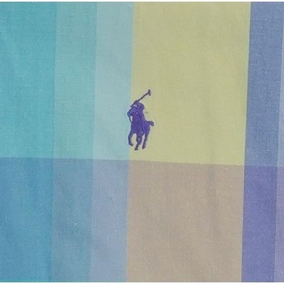 Ralph Lauren Blaire Shirt Men's Size Large Multicolor Pastel Plaid Cotton Y2K - Image 3