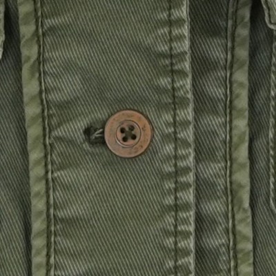 Anthropologie Utility Jacket Women's Size XS Petite Olive Green Cotton Coat - Image 3