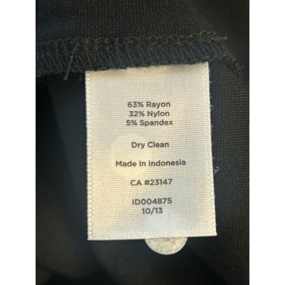 New Talbots Black Sheath Dress Beige Trim Career Party Style Size 6P Petite $129 - Image 5