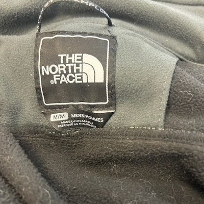The North Face Black Gray Rain Performance Jacket Coat Men's Size Medium - Image 3
