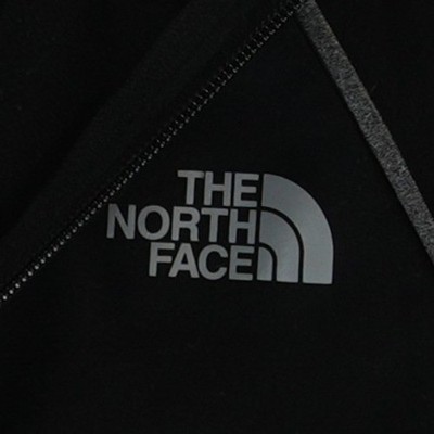 The North Face Jacket Womens XL Full Zip Black Grey Colorblock Athletic Track - Image 4