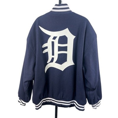 Vintage Detroit Tigers Varsity Jacket Coat Men's Size XXL Wool MLB - Image 2