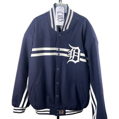 Vintage Detroit Tigers Varsity Jacket Coat Men's Size XXL Wool MLB - Image 7