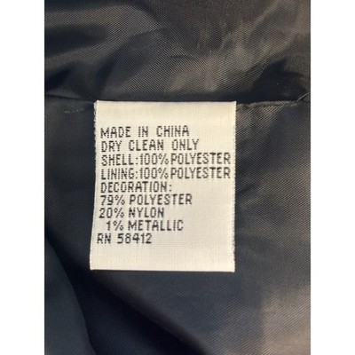 Chic Talbots Holiday Multicolor Cocktail Blazer Jacket Top Women's Size 10 Y2K - Image 5