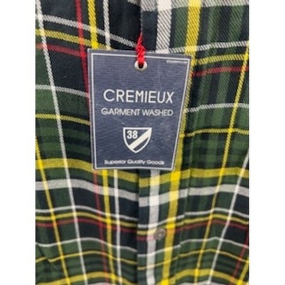 New Cremieux Classics Mens Plaid Button Down Long Sleeve Shirt Sycamore Size XXL - Image 6