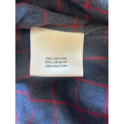 New Cremieux Classics Mens Plaid Button Down Long Sleeve Shirt Sycamore Size XXL - Image 8