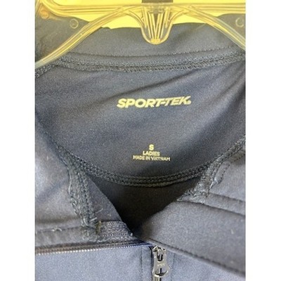 Sport Tek Ladies Nautical Performance Shirt Top Red Anchor Navy Blue Size Small - Image 4