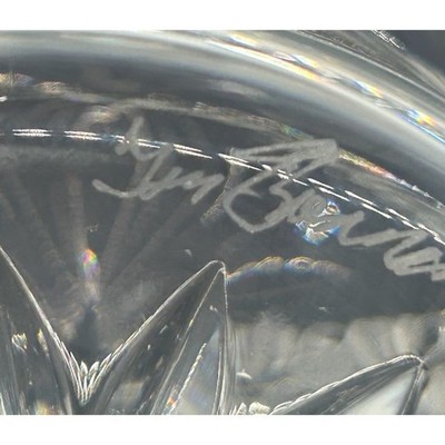 Waterford Crystal Ltd Edition Large Thanksgiving Harvest Bowl Signed - Image 3