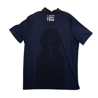 Ralph Lauren RLX Polo Shirt Men's Size Large Navy Ryder Cup USA Golf Top - Image 2