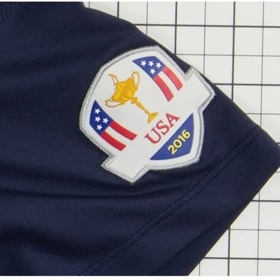 Ralph Lauren RLX Polo Shirt Men's Size Large Navy Ryder Cup USA Golf Top - Image 3