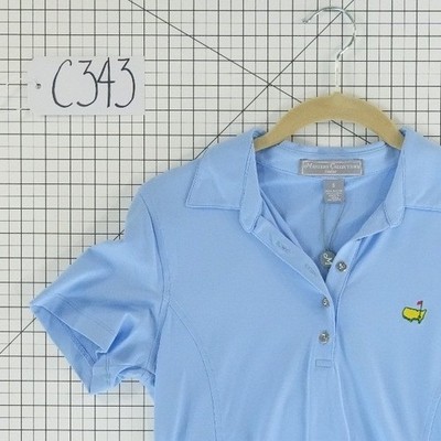 New Masters Collection Golf Polo Top Women's Size Small Blue Logo Performance - Image 7