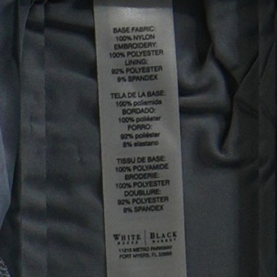 White House Black Market Dress Women Size 4 Black Sequin Sheath Cocktail Party - Image 4