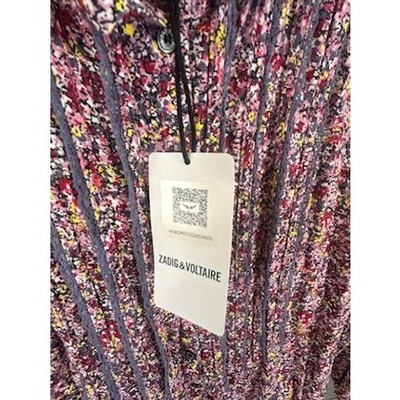 NWT Zadig & Voltaire Raspail Liberty Rose Floral Print Dress Size Large $498 - Image 3