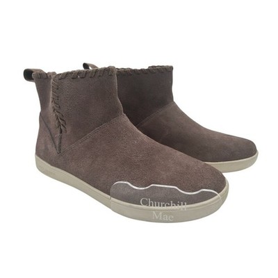 Koolaburra by UGG Suede Ankle Boots Women's Pull On Casual Brown Size US 9