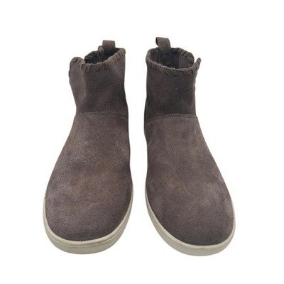 Koolaburra by UGG Suede Ankle Boots Women's Pull On Casual Brown Size US 9 - Image 2