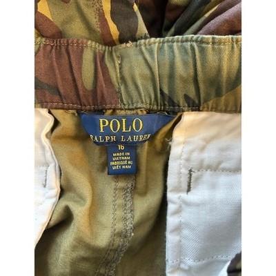 Polo Ralph Lauren Camouflage Cargo Pants Elastic Waistband Kids Size 16 - Image 4