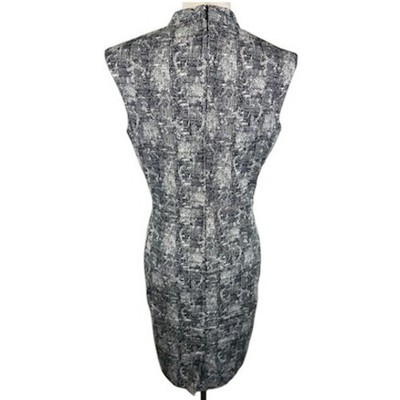 MM LaFleur New York Dress Sleeveless Sheath Career Cocktail Gray Size 12 - Image 3