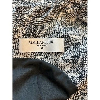 MM LaFleur New York Dress Sleeveless Sheath Career Cocktail Gray Size 12 - Image 4