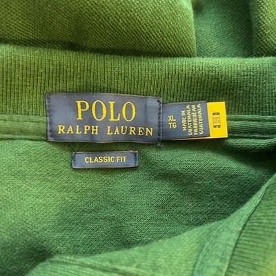 Polo Ralph Lauren Men's Size XL Classic Fit Green Short Sleeve Polo Shirt - Image 4