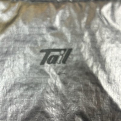 Tail Women's Size Medium Metallic Silver Puffer Vest Stand Up Collar Jacket - Image 3