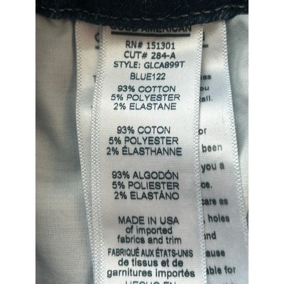 Good American Good Legs Blue Wash High Rise Skinny Jeans Women's Size 4 27 - Image 4
