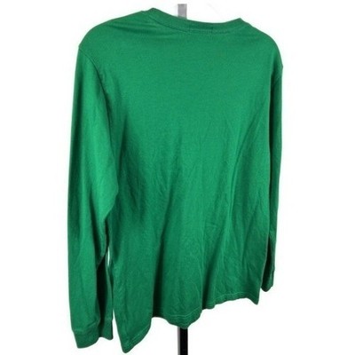 Polo Ralph Lauren Boys Size XL Green Long Sleeve Crew Neck Pony Logo T-Shirt Top - Image 2