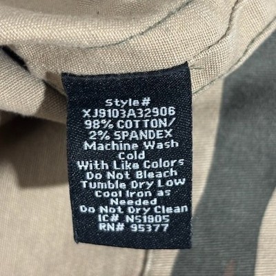 Sanctuary Women's Size Medium Green Brown Camo Button Front Utility Jacket - Image 5