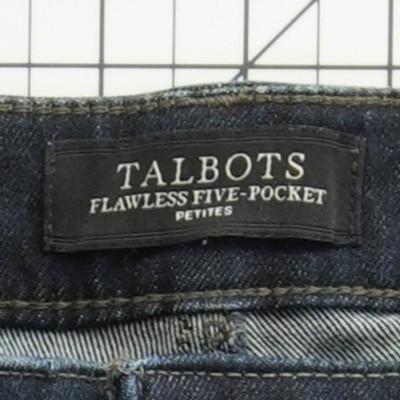 Talbots Jeans Women's Size 8P Dark Indigo Flawless Five Pocket Slim Ankle - Image 3