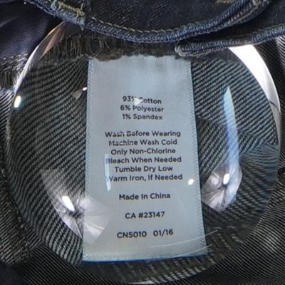 Talbots Jeans Women's Size 8P Dark Indigo Flawless Five Pocket Slim Ankle - Image 4