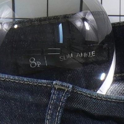 Talbots Jeans Women's Size 8P Dark Indigo Flawless Five Pocket Slim Ankle - Image 5