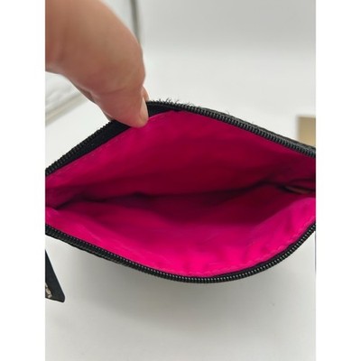 Dooney & Bourke Black Nylon Crossbody Bag Triple Zip Pocket Travel Purse - Image 4