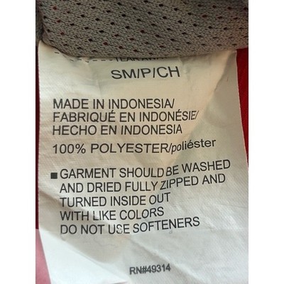 Under Armour Miami Hurricanes NCAA Mens Pullover Windbreaker Size Small - Image 5