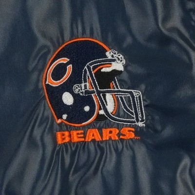 DiVinzini Chicago Bears Windbreaker Jacket Men's Size XL Navy Blue Vintage NFL - Image 3