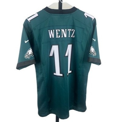 NFL Nike Philadelphia Eagles On Field Carson Wentz #11 Jersey Youth Size Large - Image 2