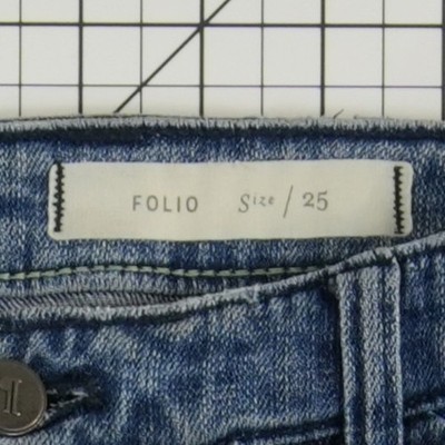 Pilcro Letterpress Anthropologie Jeans Women's Size 25 Med Wash Folio Carpenter - Image 5