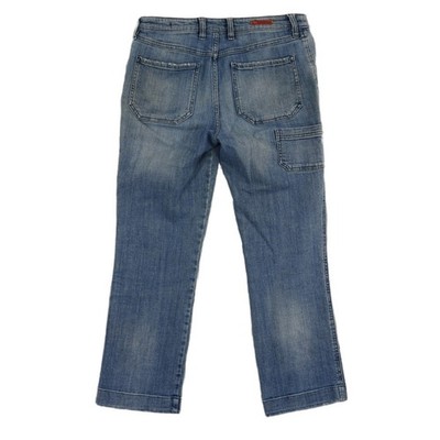 Pilcro Letterpress Anthropologie Jeans Women's Size 25 Blue Folio Patch Pocket - Image 2