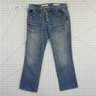Pilcro Letterpress Anthropologie Jeans Women's Size 25 Blue Folio Patch Pocket - Image 8