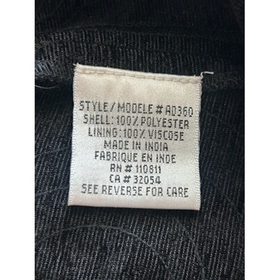 Yoana Baraschi Dress Black Orange Fit & Flare Party Cocktail Size 2 - Image 6