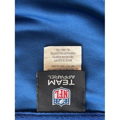 NFL Team Apparel Colts Track Jacket Full Zip White Stripe Mens Size XL/XG - Image 4