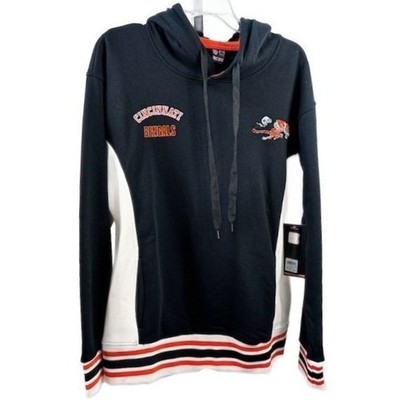 New Cincinnati Bengals Hoodie Sweatshirt Men's Size Medium Stripe NFL - Image 2
