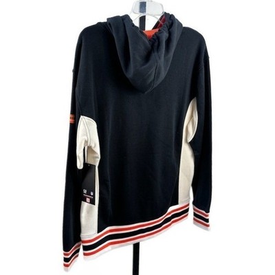 New Cincinnati Bengals Hoodie Sweatshirt Men's Size Medium Stripe NFL - Image 3