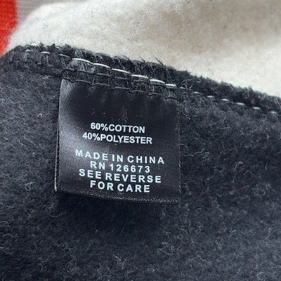 New Cincinnati Bengals Hoodie Sweatshirt Men's Size Medium Stripe NFL - Image 9